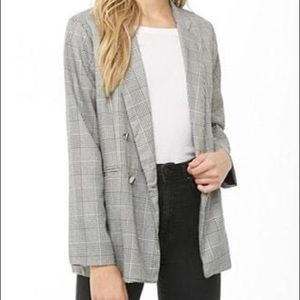 Glen Plaid Jacket